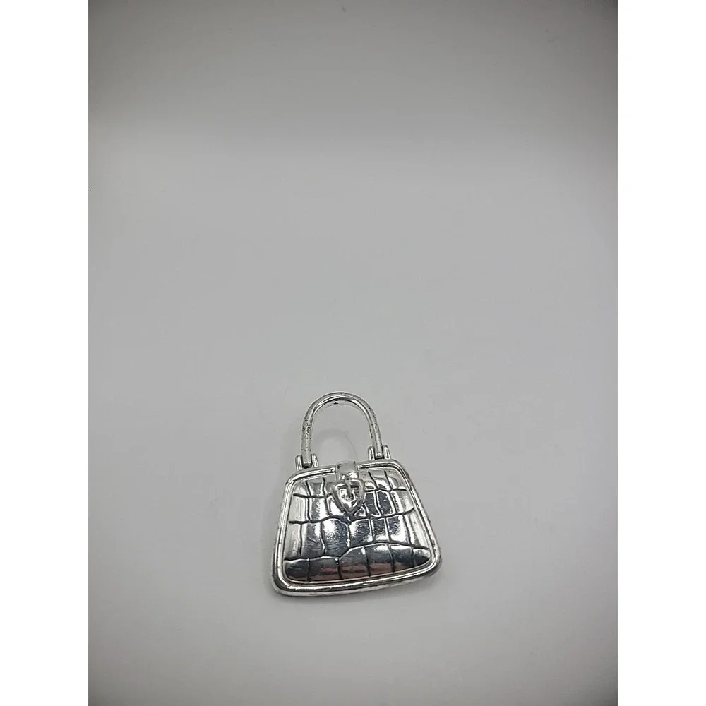 Vintage Napier Brooch Pin Handbag Purse Handle Jewelry Costume‎